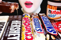 吃甜品韩国小姐姐咀嚼音,韩国小姐姐的甜品诱惑